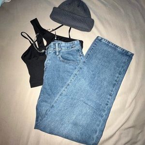 unbranded high rise jeans